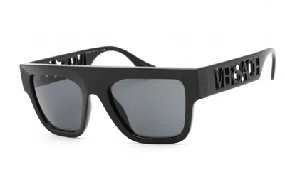 Pre-owned Versace Square Sunglasses/87 53) In Black/grey (ve4430u/gb1