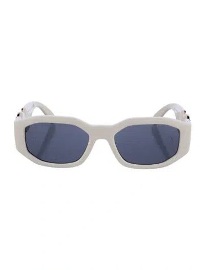 Pre-owned Versace Square Tinted Sunglasses In Multi