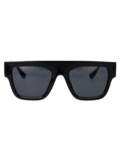 Versace Womens Black Ve4430u Square-frame Acetate Sunglasses