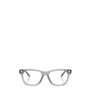 Versace Square-frame Glasses In Gray