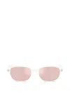 Versace Square-frame Sunglasses In White