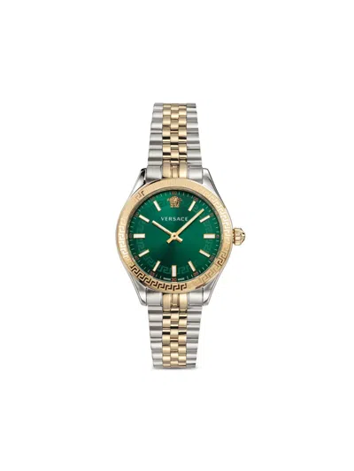 Versace Stainless Steel 36mm In Metallic