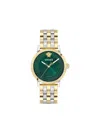 Versace Stainless Steel 40mm In Green