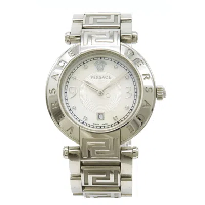 Pre-owned Versace Stainless Steel Wristwatch ()