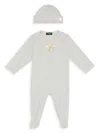 Versace Star-print Pyjamas In Neutrals
