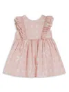 Versace Starfish Print Sleeveless Dress In Pink