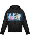 Versace Statue-print Track Jacket In Black