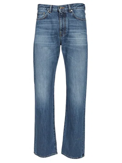 Versace Stone Washed Jeans Blue
