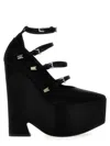 Versace Sandals In Black