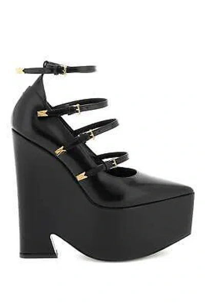 Pre-owned Versace 'storm Storm' Pumps In Black