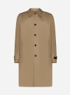 VERSACE STRAIGHT BUTTONED COAT