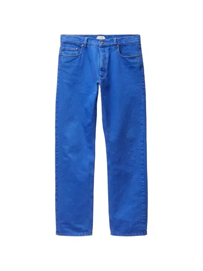 Versace Straight Jeans In Blue