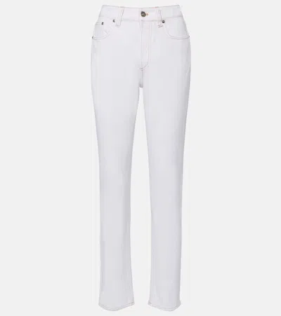 Versace Straight Jeans In Brown