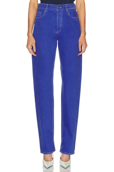 Versace Straight-leg Jeans In Blue