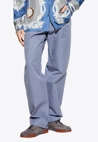 Versace Straight-leg Chino Pants