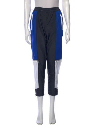 Pre-owned Versace Straight Leg Pants In Black