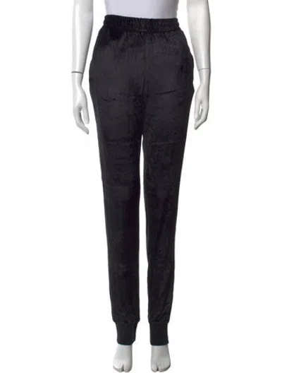 Pre-owned Versace Straight Leg Pants W/ Tags In Black