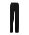 Versace Men's Formal Pants Loose Fit In Black