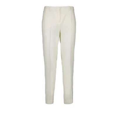 Versace Straight-leg Tailored Pants In White