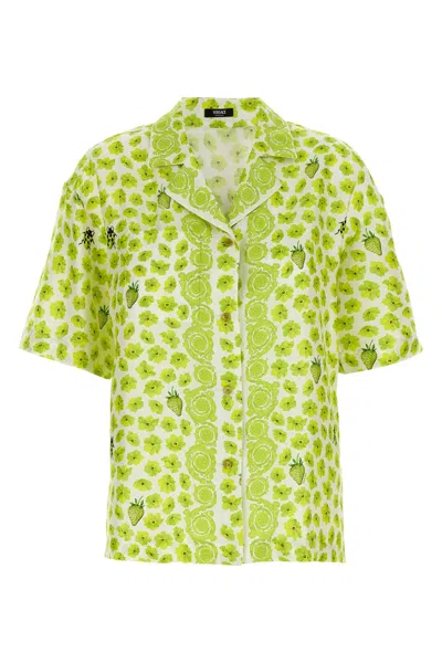VERSACE VERSACE 'STRAWBERRY GARDEN' SHIRT