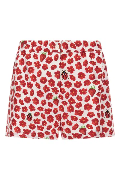 VERSACE VERSACE 'STRAWBERRY GARDEN' SHORTS