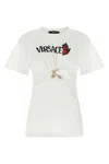 Versace Safety Pin Embroidered T-shirt