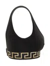 Versace Stretch Bra In Black
