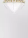 Versace White Stretch Cotton Brief