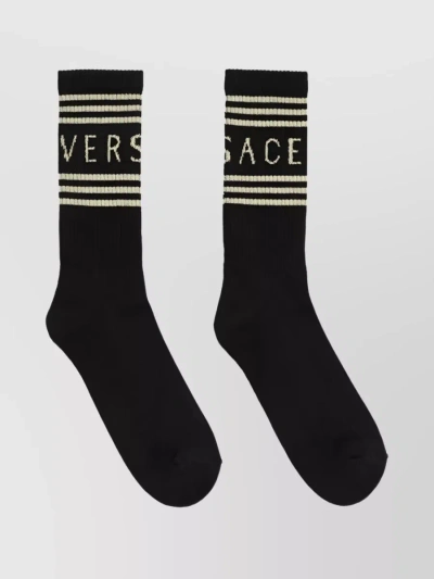 Versace Calze-s Nd  Male In Black