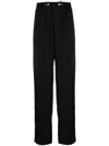 Versace Trousers With Medusa Details In Black