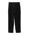 Versace Stretch Wool Tailored Pants In Multi