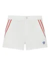 Versace Stripe-detail Shorts In White