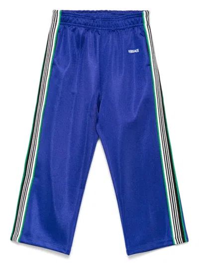 VERSACE STRIPE-DETAIL SWEATPANTS