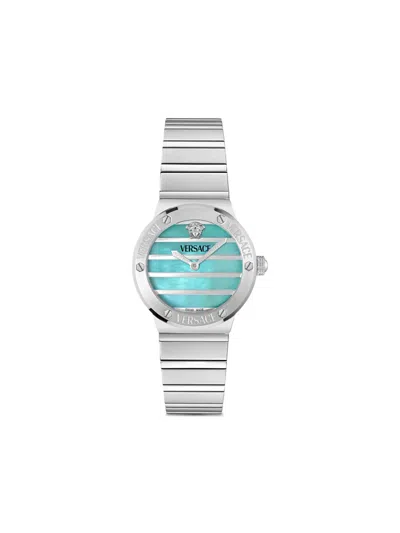Versace Striped-dial 33mm In Metallic