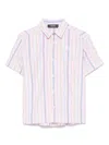 Versace Striped Shirt In ホワイト