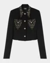 Versace Blazer Informal In Crepe Di Lana Light Weight In Multi