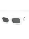 Versace Stylish Rectangular Sunglasses For Women In White