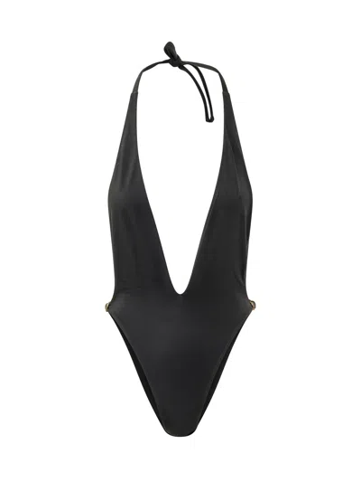 Versace Stylish Swimsuit For The Modern Adventurer In Black