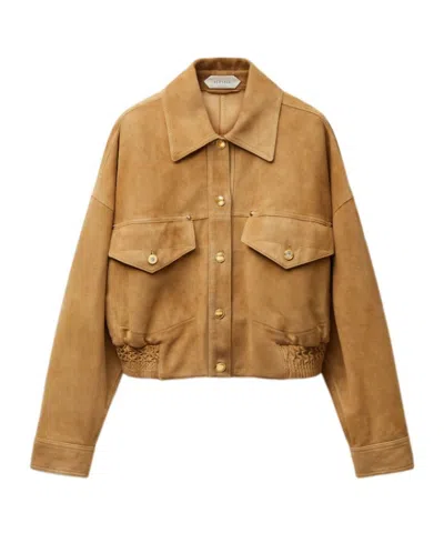 VERSACE SUEDE BLOUSON