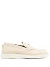 Versace Suede Loafers In 中性色