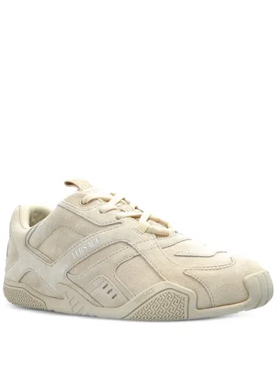 Versace Suede Sneakers