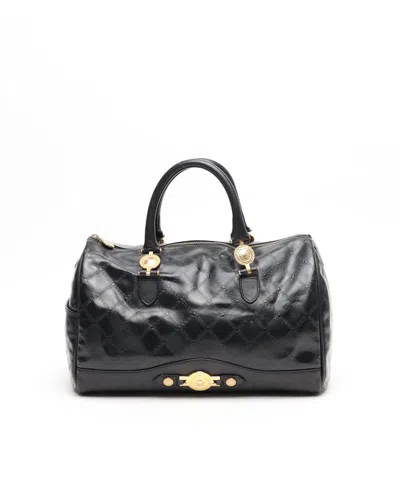 Versace Sunburst Boston Bag