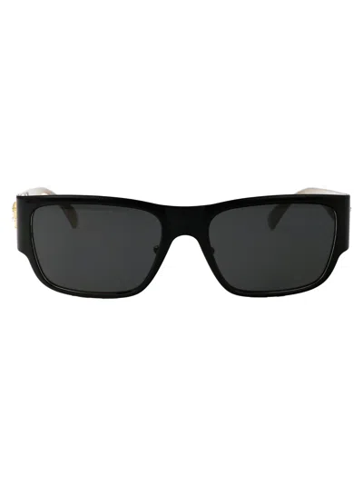 Versace Squared Sunglasses 0 Ve2262 126187 In Black