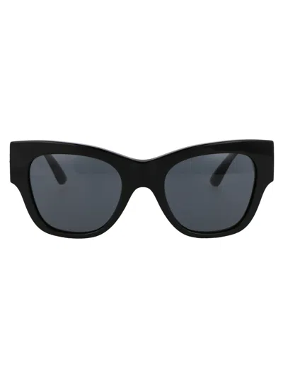 Versace Cat Eye Sunglasses 0 Ve4415 U Gb1/87 In Black