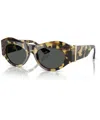 Versace 52mm Oval Sunglasses