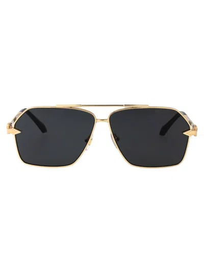 Versace Sunglasses In Gold