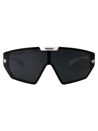 Versace Sunglasses In Transparent