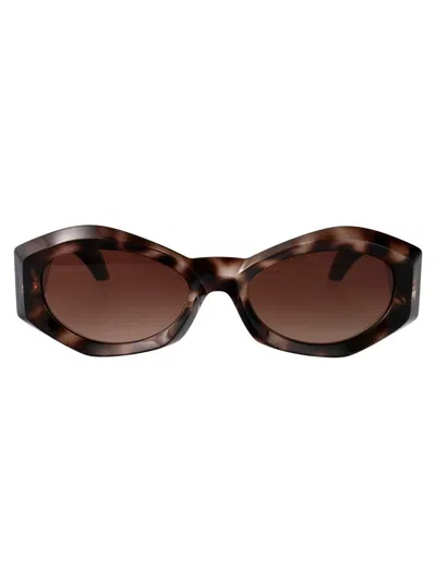 Versace Sunglasses In Brown