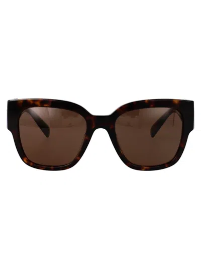 Versace Sunglasses In Brown