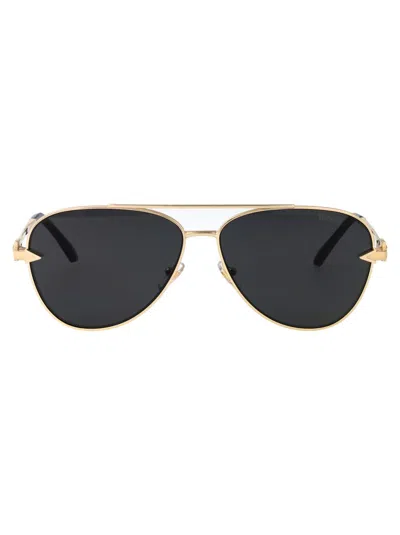 Versace Sunglasses In Gold